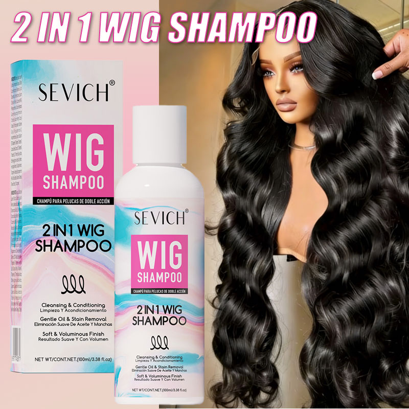 Hair Care Products - Champú para peluca 2 en 1,