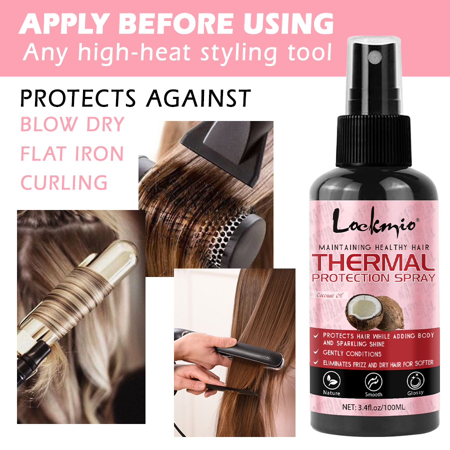 Spray Protector de Calor, Mant - Hair Care Natural Ingredients reseña y precio