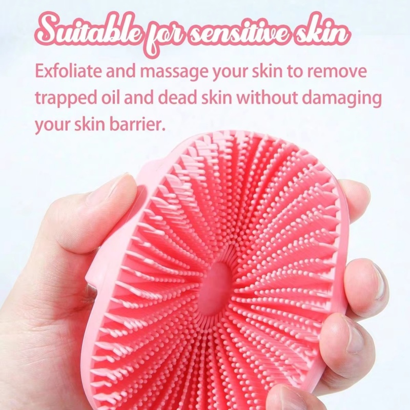 Cepillo de silicona para masaj - Hair Care Dandruff reseña y precio