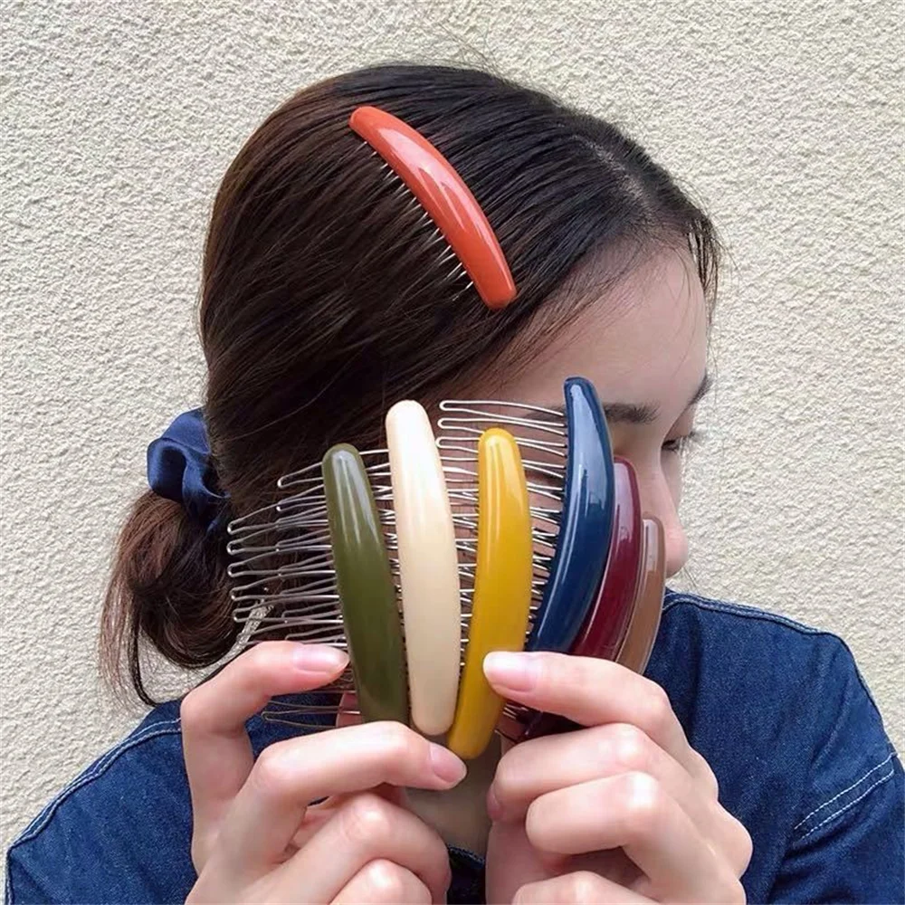 Peine de plátano de Color sóli - Hair Care Korean Products reseña y precio