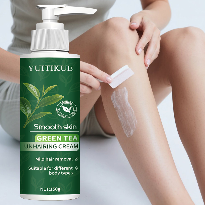 Crema Depilatoria de Té Verde  - Hair Care Lotion reseña y precio