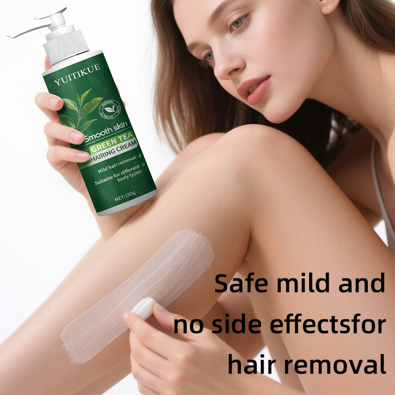 Crema Depilatoria de Té Verde  - Hair Care Lotion reseña y precio