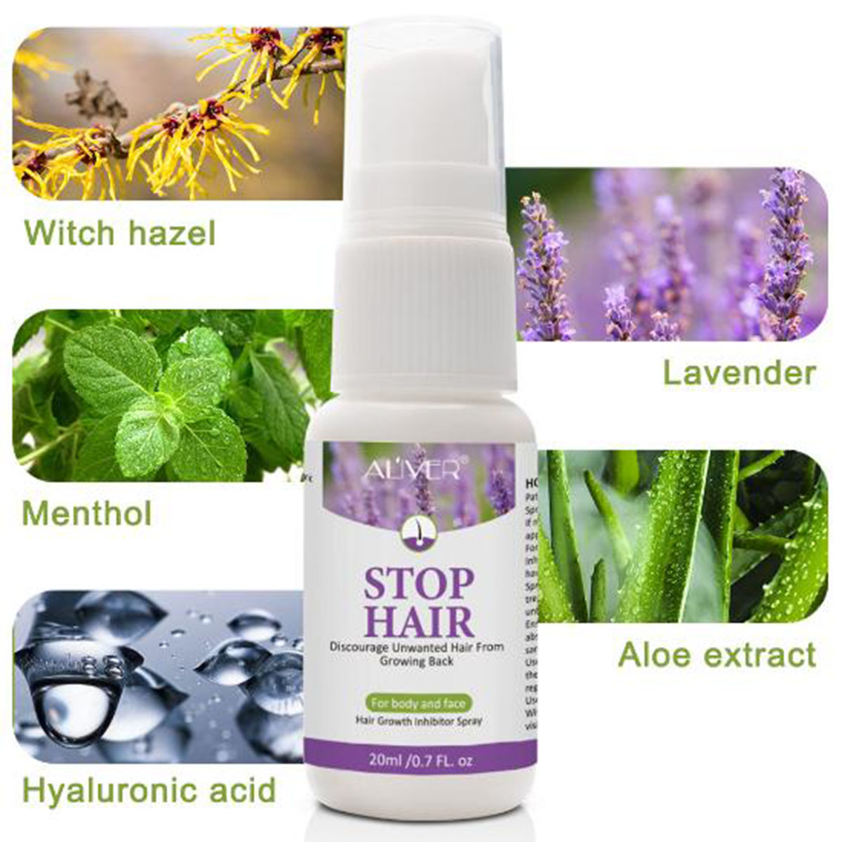 Inhibidor de depilación perman - Hair Care Lotion reseña y precio